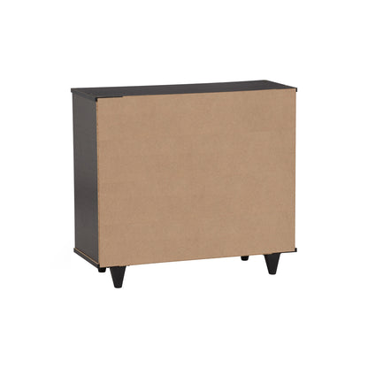 ALMO 2 Door Shoe Cabinet - Light Cappuccino