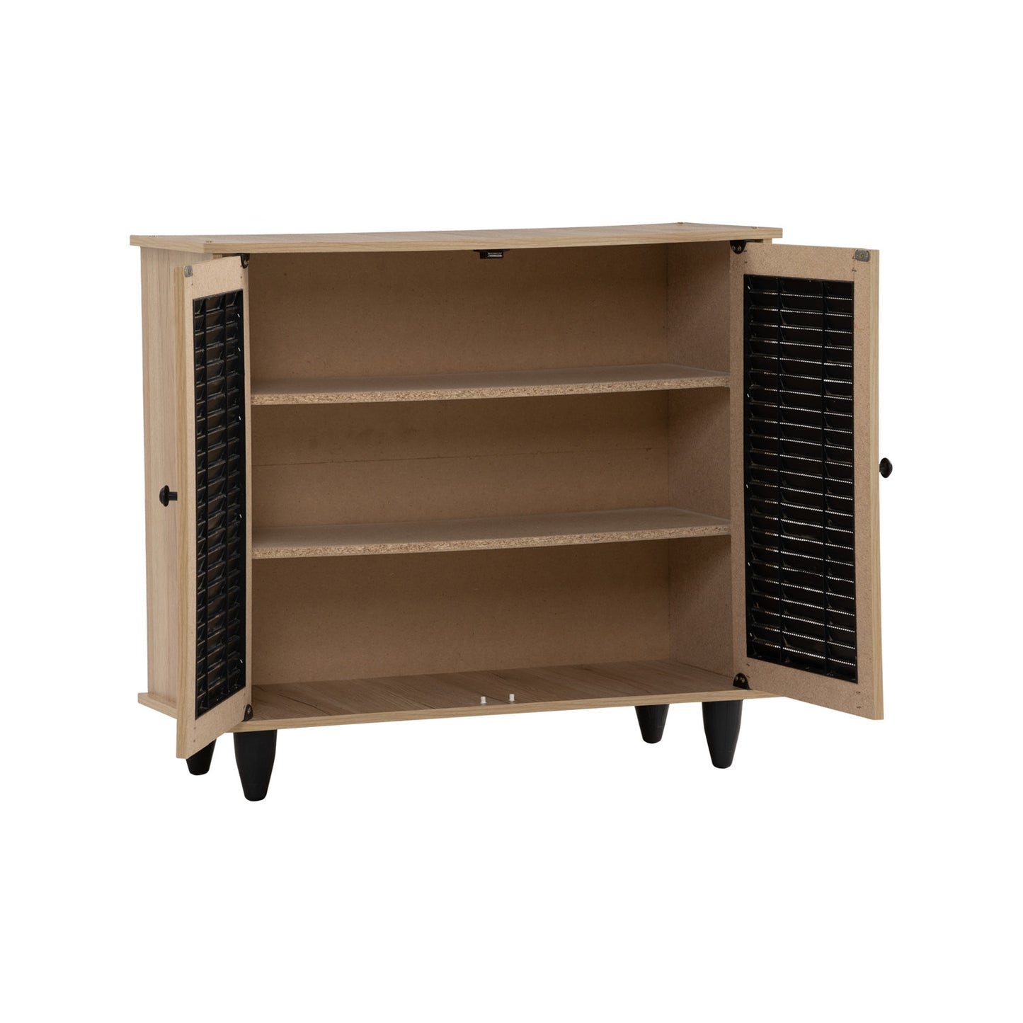 ALMO 2 Door Shoe Cabinet - Sonoma Oak