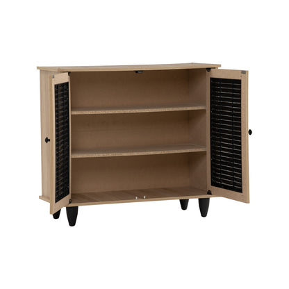 ALMO 2 Door Shoe Cabinet - Sonoma Oak