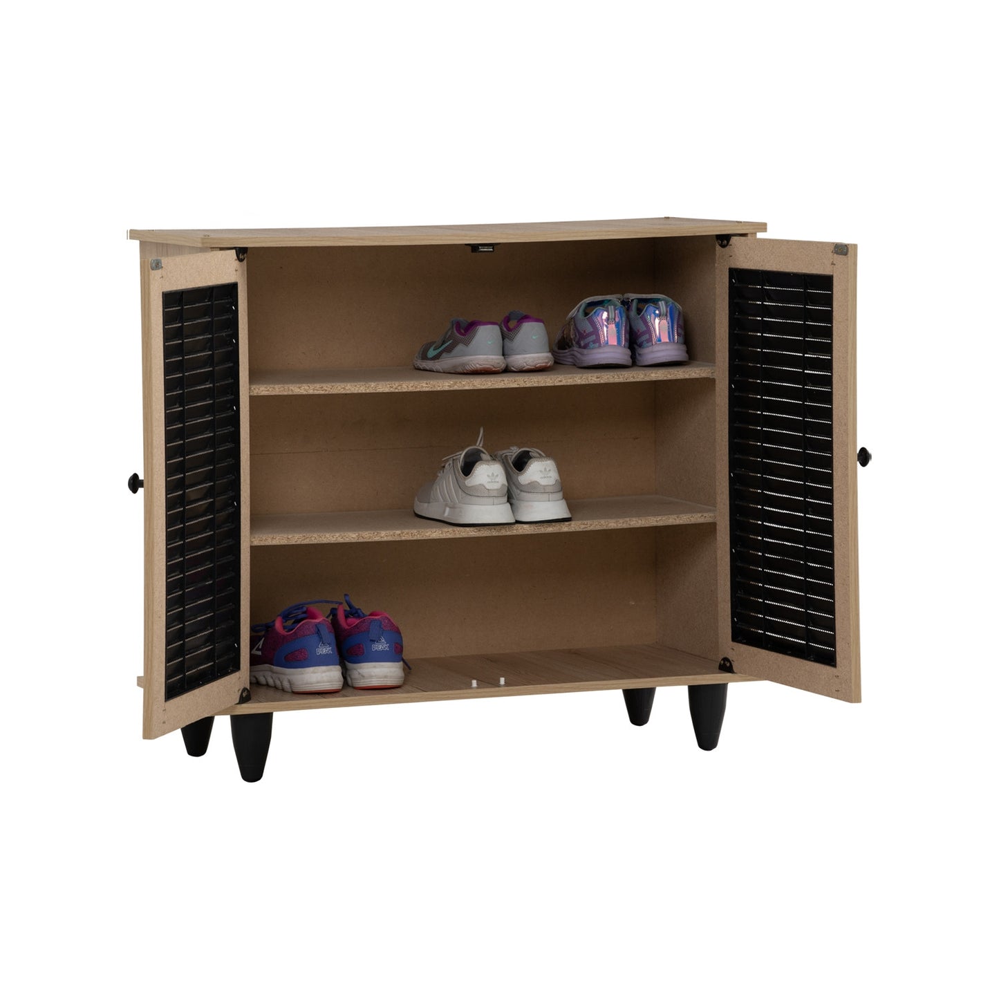 ALMO 2 Door Shoe Cabinet - Sonoma Oak