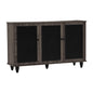 ALMO 3 Door Shoe Cabinet - Fleton Oak