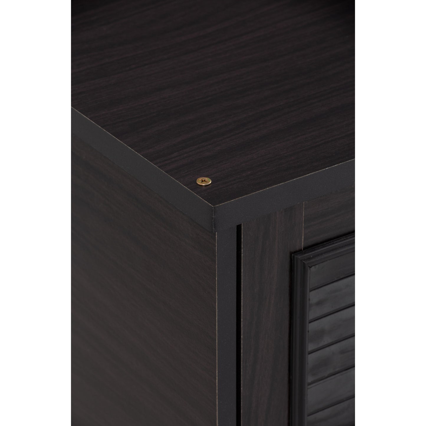ALMO 3 Door Shoe Cabinet - Light Cappuccino
