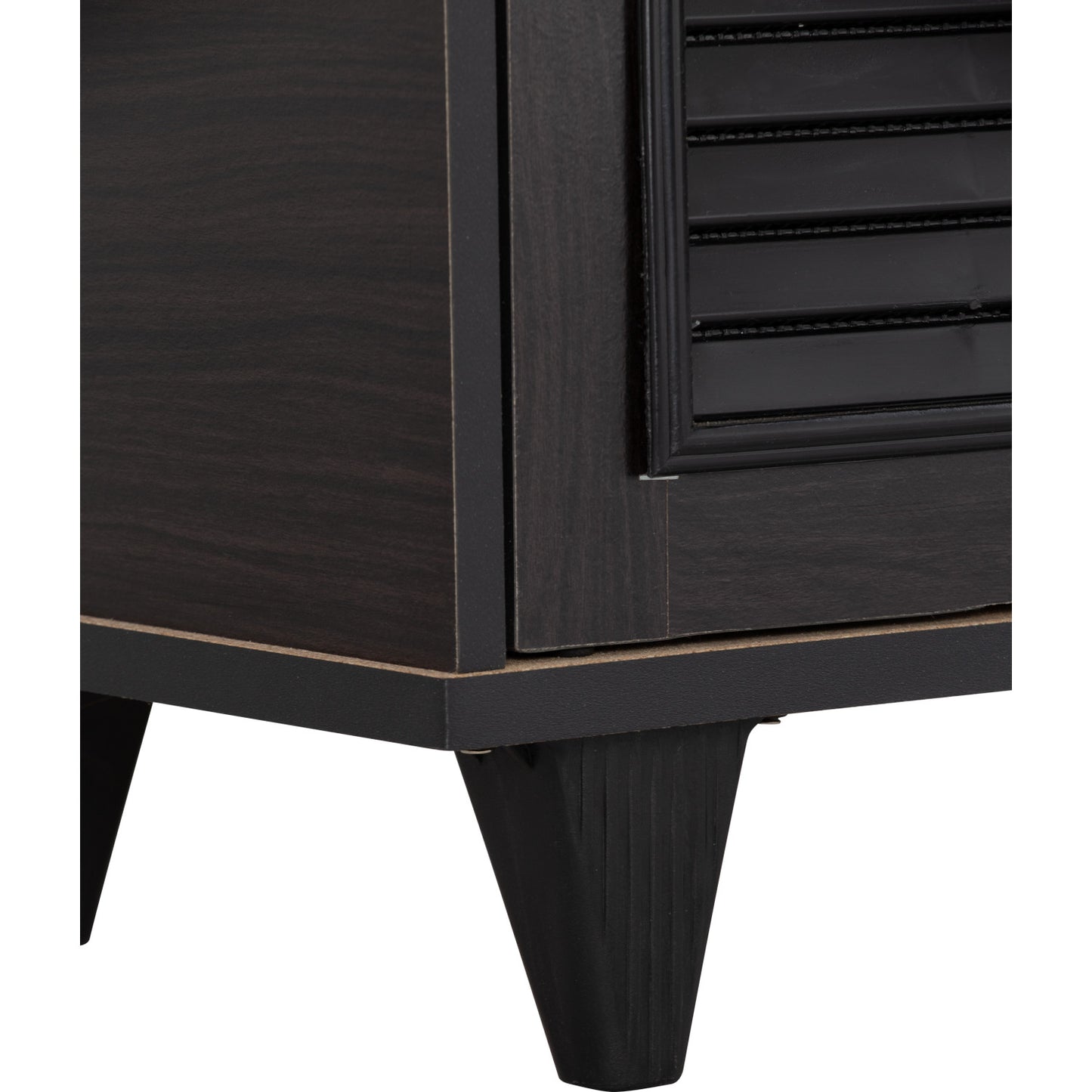 ALMO 3 Door Shoe Cabinet - Light Cappuccino