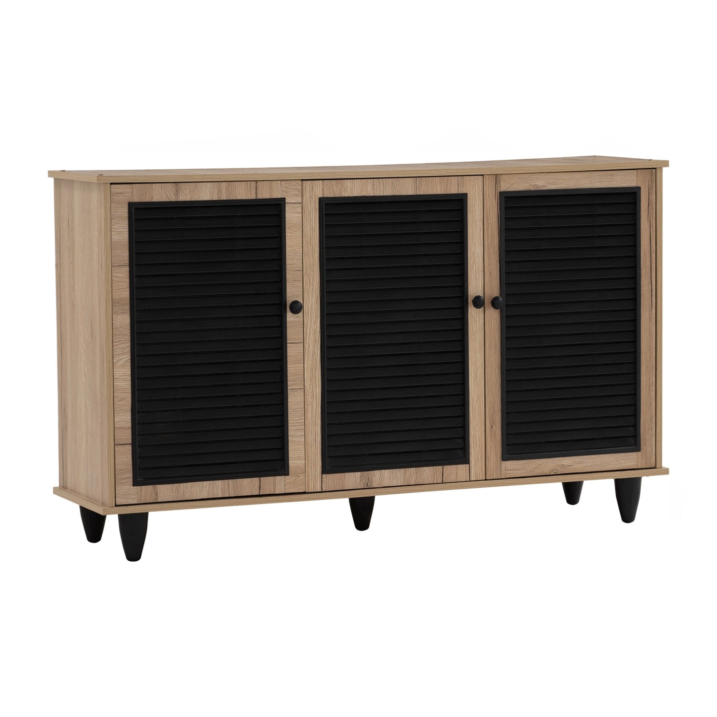 ALMO 3 Door Shoe Cabinet - Sonoma Oak