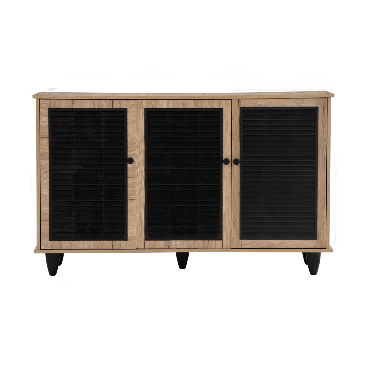 ALMO 3 Door Shoe Cabinet - Sonoma Oak