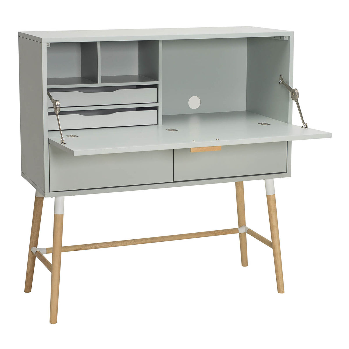AROD Desk - White Grey