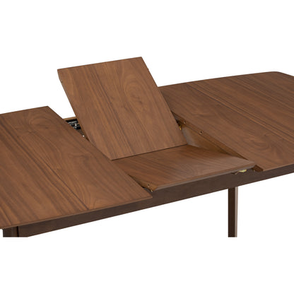 ARTHUR Extendable Dining Table - Cocoa (1200 + 300L)