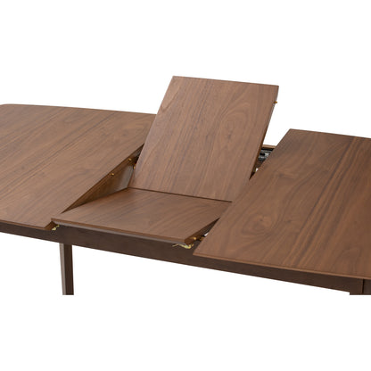 ARTHUR Extendable Dining Table - Cocoa (1200 + 300L)