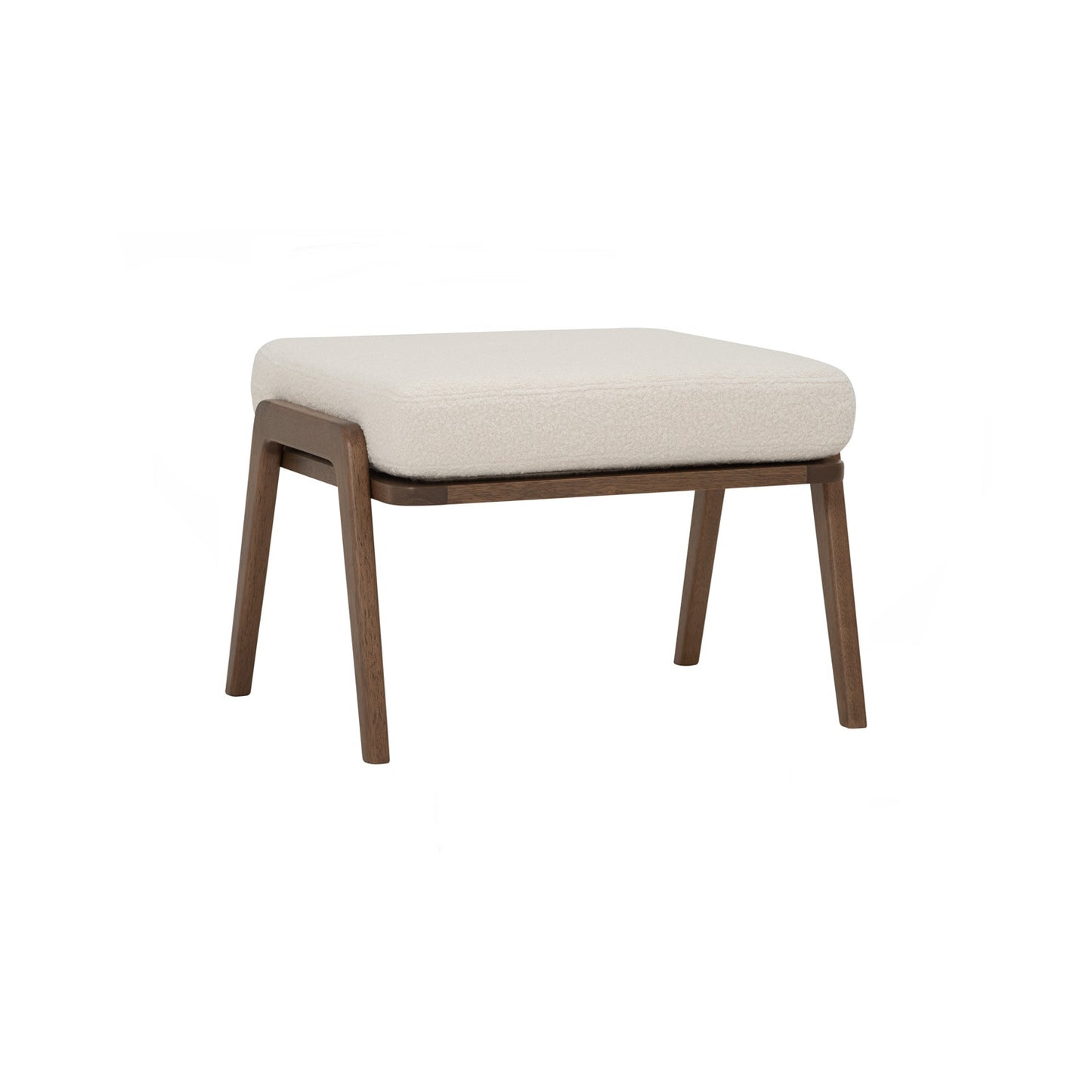 ASTON Ottoman - Pearl White
