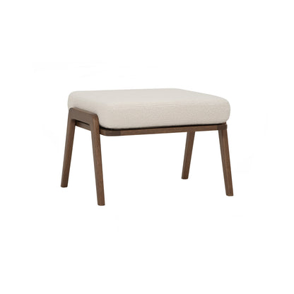 ASTON Ottoman - Pearl White