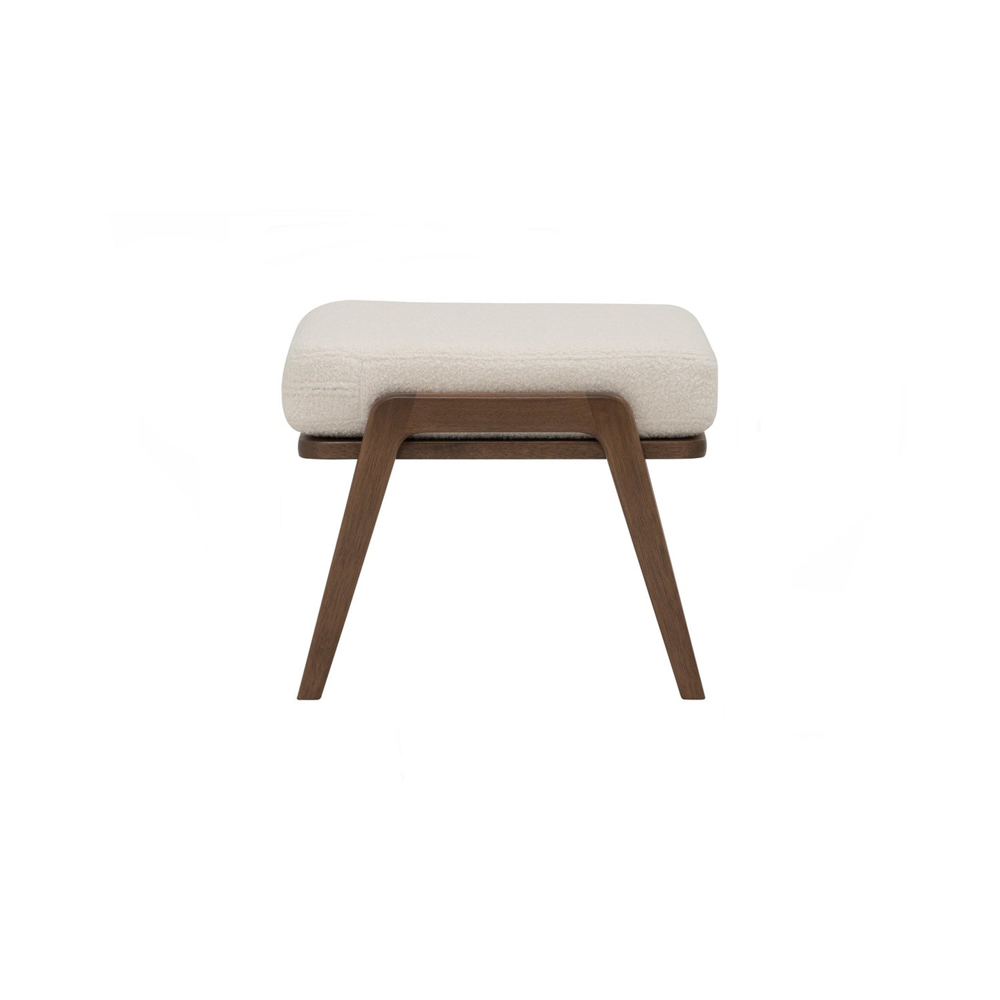 ASTON Ottoman - Pearl White