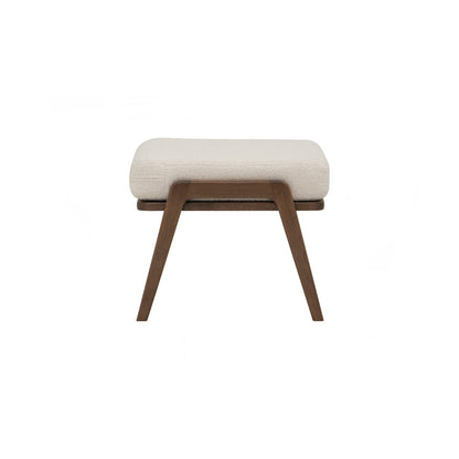 ASTON Ottoman - Pearl White