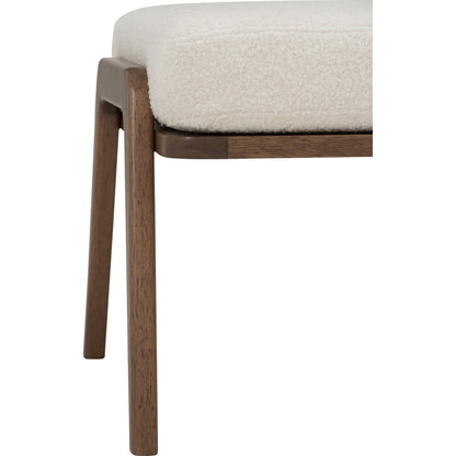 ASTON Ottoman - Pearl White