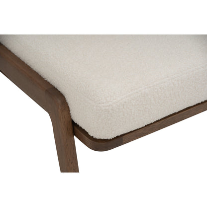 ASTON Ottoman - Pearl White