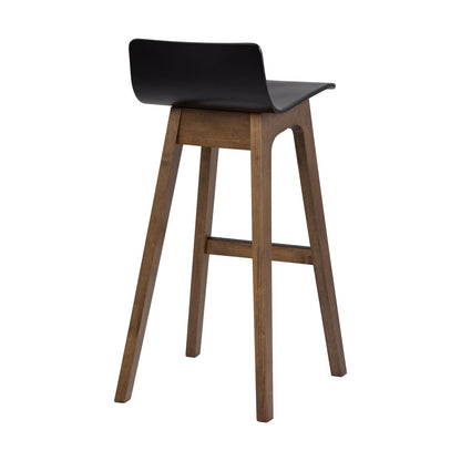 AVA Barstool - Cocoa Leg, Ebony Seat (730 SH)