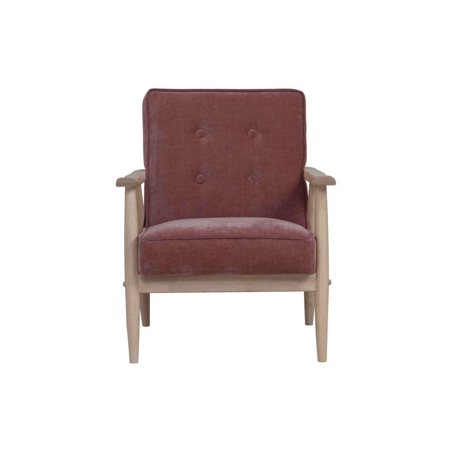 BAJA 1 Seater Sofa - White Wash Frame