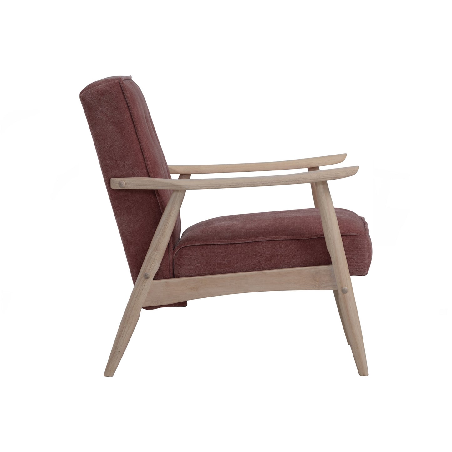 BAJA 1 Seater Sofa - White Wash Frame