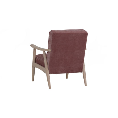 BAJA 1 Seater Sofa - White Wash Frame