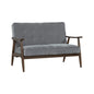 BAJA 2 Seater Sofa - Walnut Frame