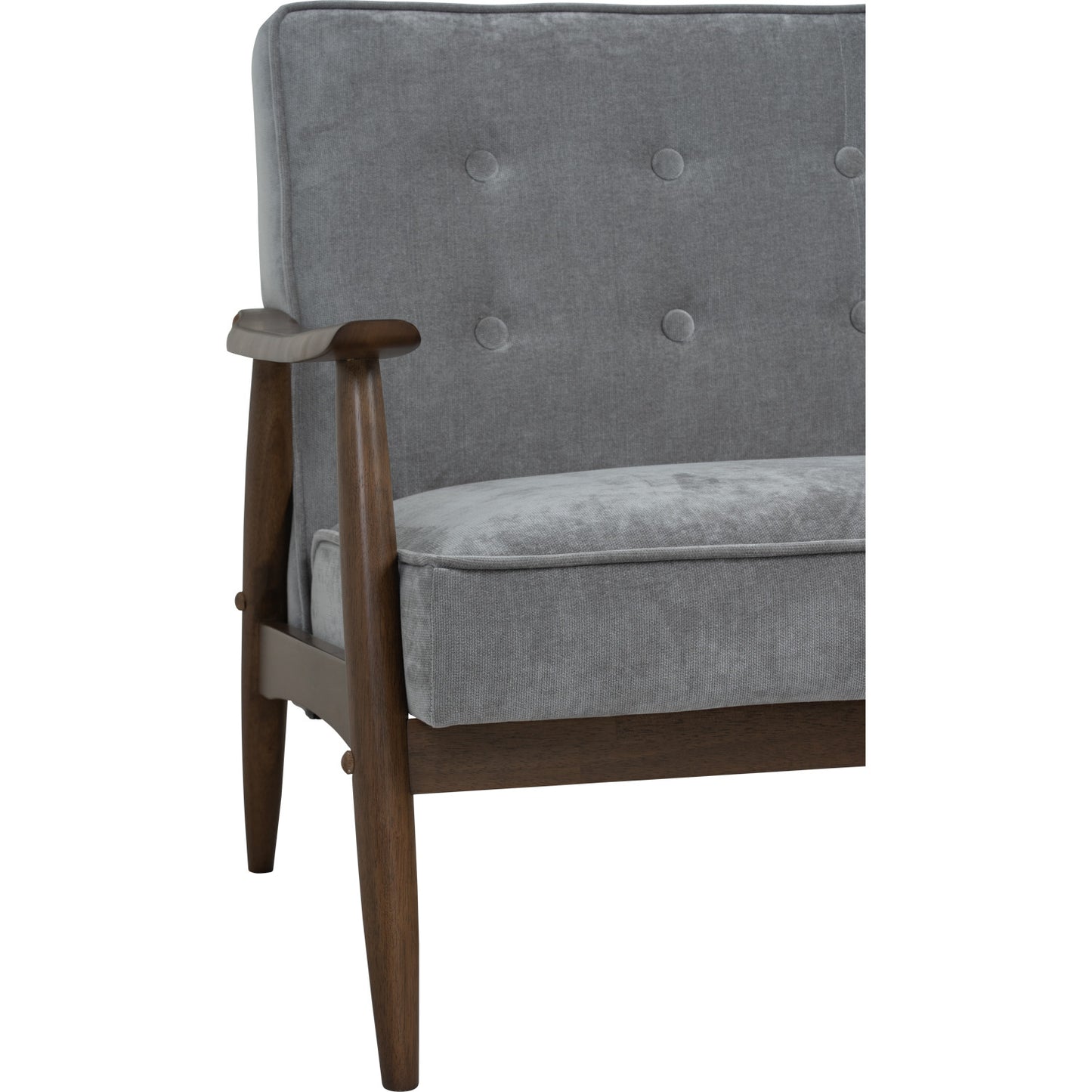 BAJA 2 Seater Sofa - Walnut Frame