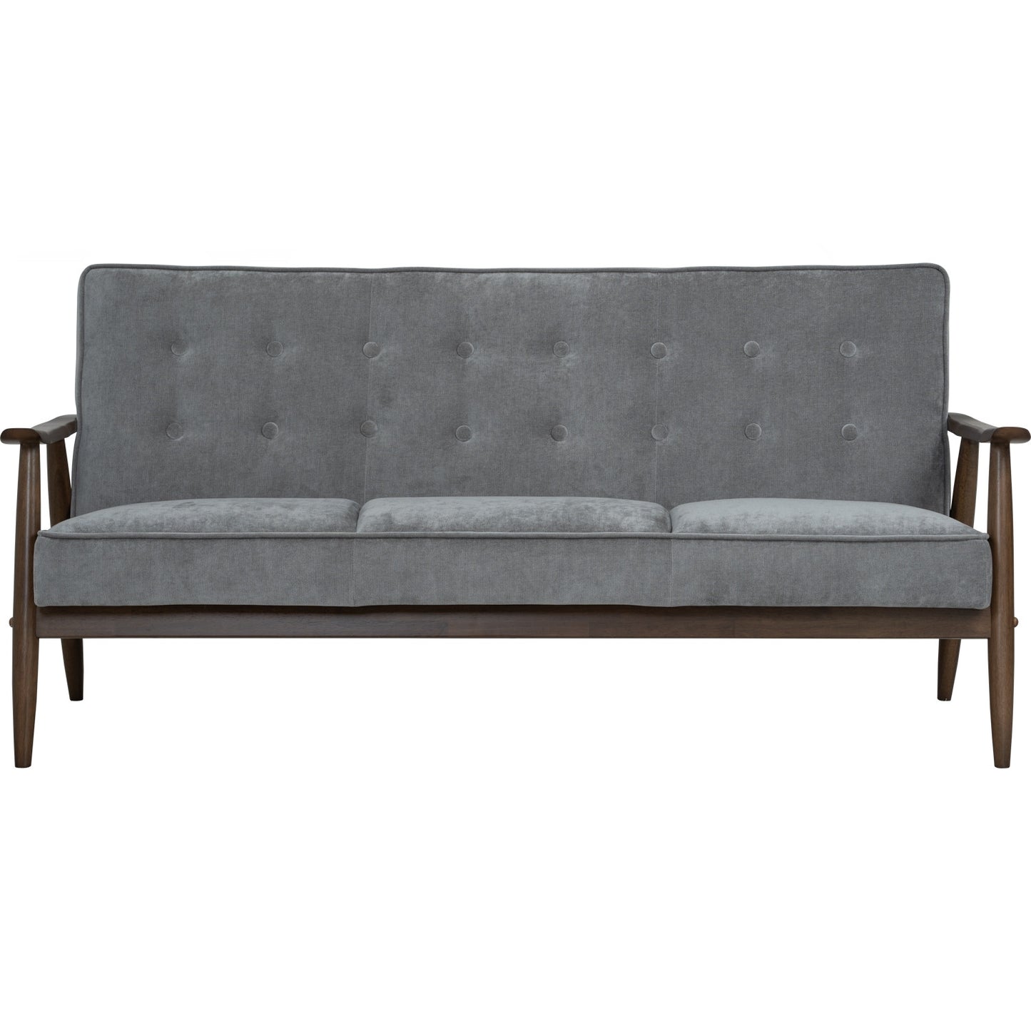 BAJA 3 Seater Sofa - Walnut Frame