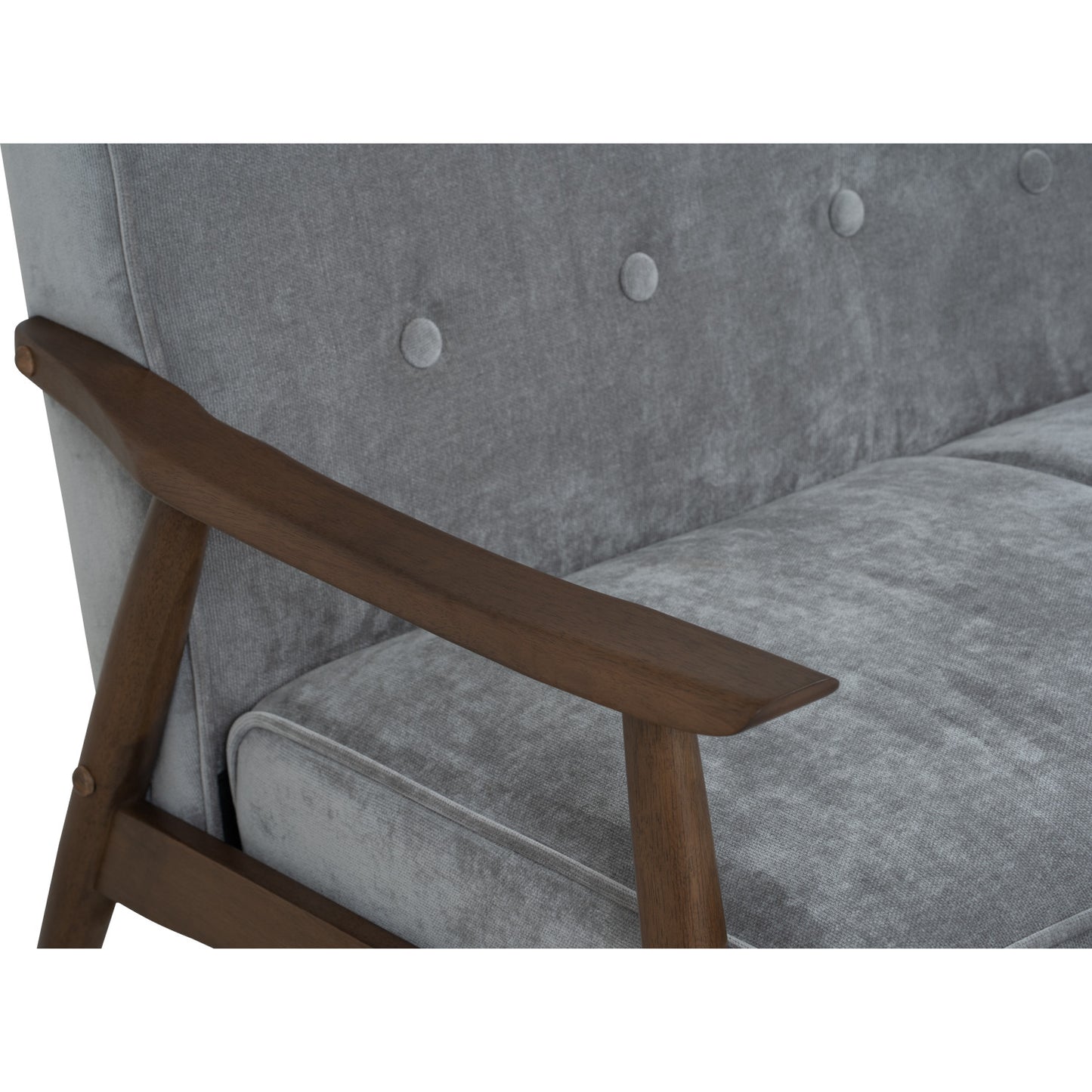 BAJA 3 Seater Sofa - Walnut Frame