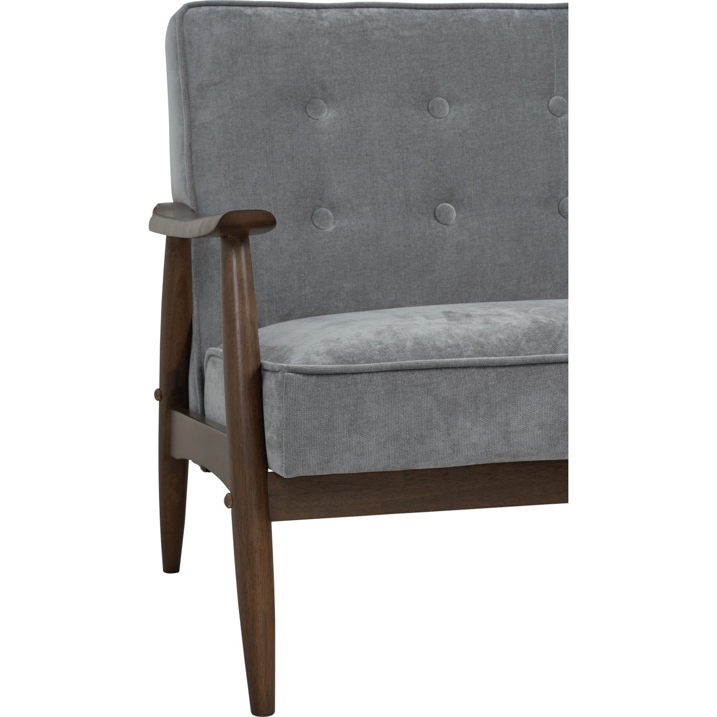 BAJA 3 Seater Sofa - Walnut Frame