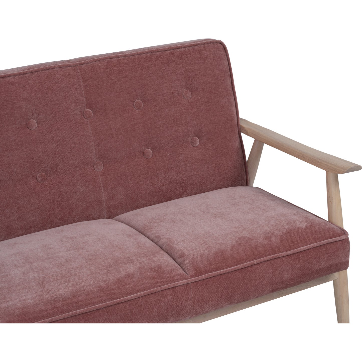 BAJA 3 Seater Sofa - White Wash Frame