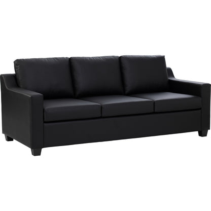 BALENO 3 Seater Sofa - Black
