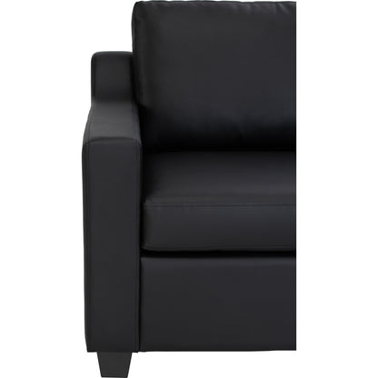 BALENO 3 Seater Sofa - Black
