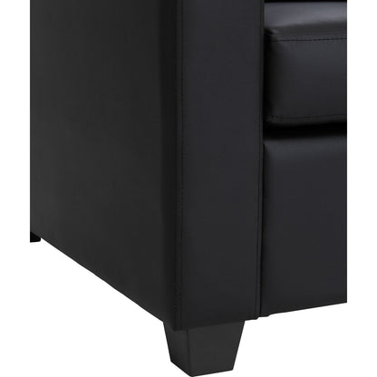 BALENO 3 Seater Sofa - Black