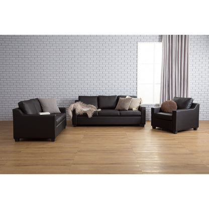 BALENO 3 Seater Sofa - Black