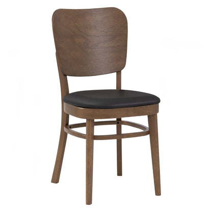 BEVERLY Dining Chair - Cocoa Frame, Espresso Seat
