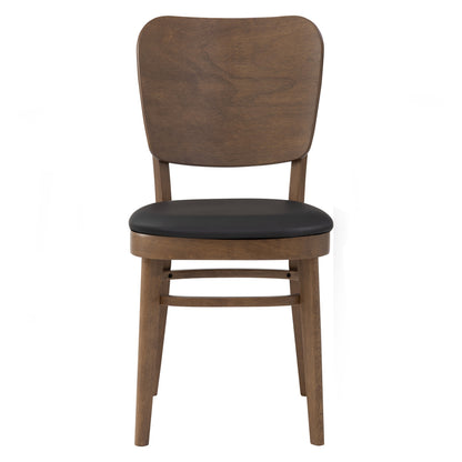 BEVERLY Dining Chair - Cocoa Frame, Espresso Seat