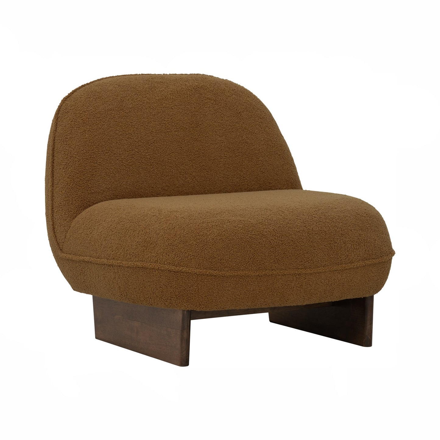 BENTLE Lounge Chair - Caramel