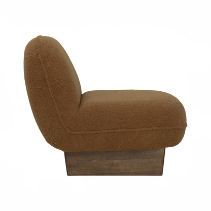 BENTLE Lounge Chair - Caramel