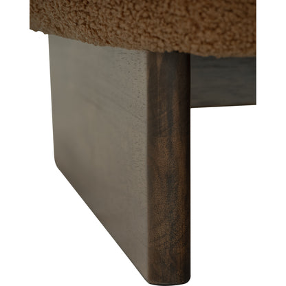 BENTLE Lounge Chair - Caramel