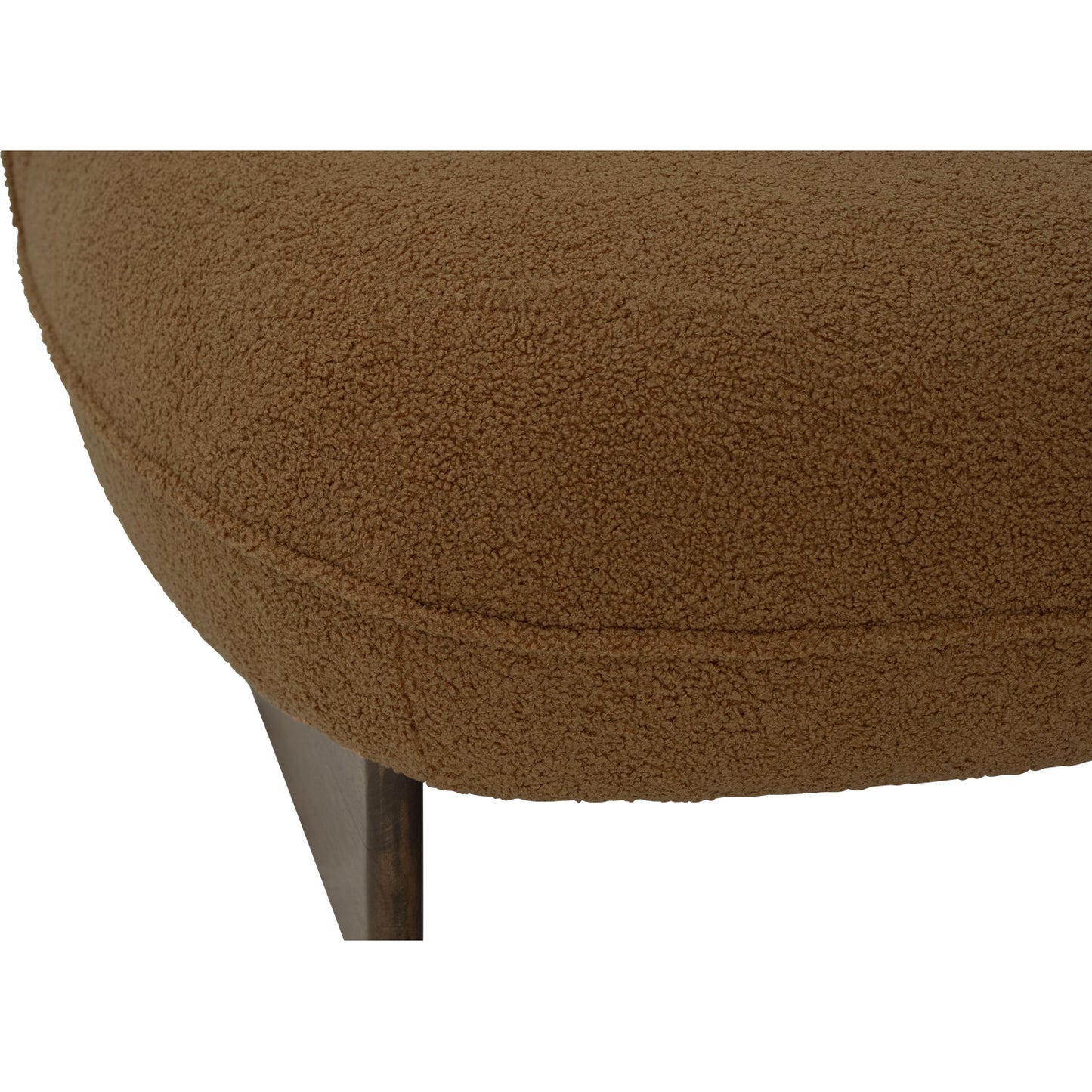 BENTLE Lounge Chair - Caramel