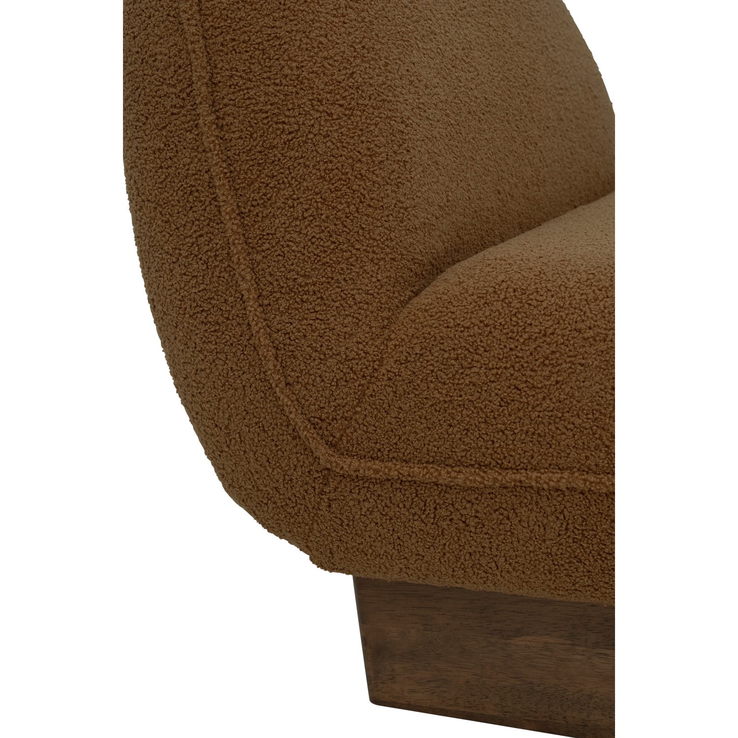BENTLE Lounge Chair - Caramel