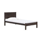 BRANDI Bedframe - Dark Chestnut (Single Size)