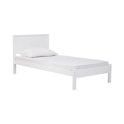 BRANDI Bedframe - White (Single Size)