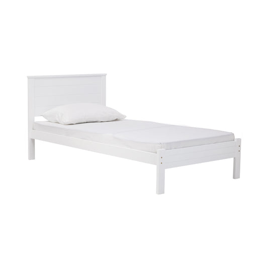 BRANDI Bedframe - White (Single Size)