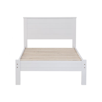 BRANDI Bedframe - White (Single Size)