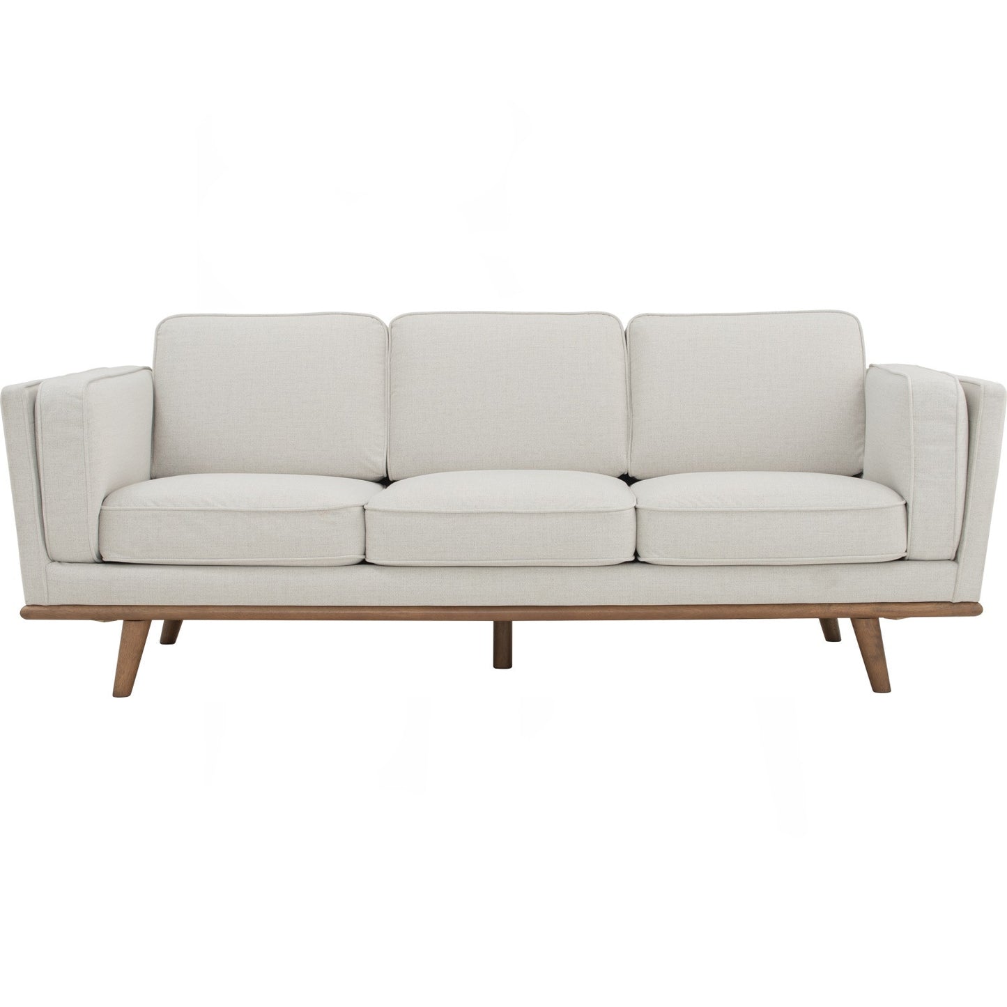 CIVIC 3 Seater Sofa - Beige White (Pets Friendly Fabric)