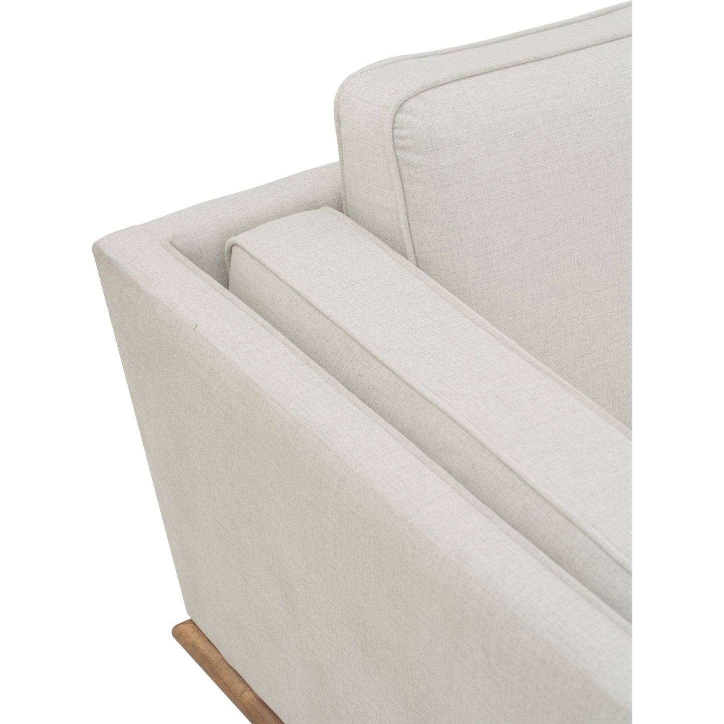 CIVIC 3 Seater Sofa - Beige White (Pets Friendly Fabric)