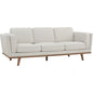 CIVIC 3 Seater Sofa - Beige White (Pets Friendly Fabric)