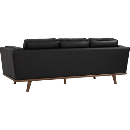 CIVIC 3 Seater Sofa - Black