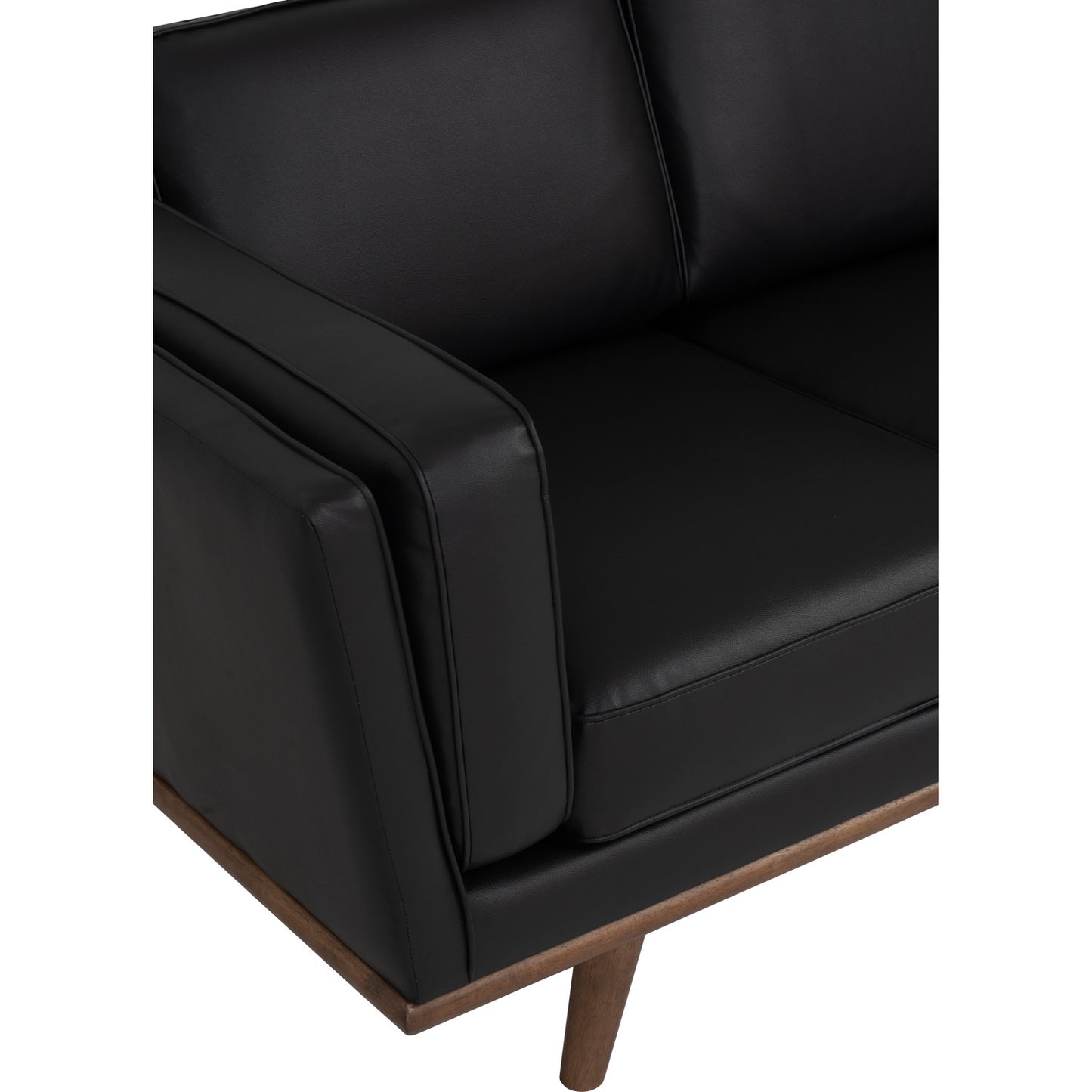 CIVIC 3 Seater Sofa - Black