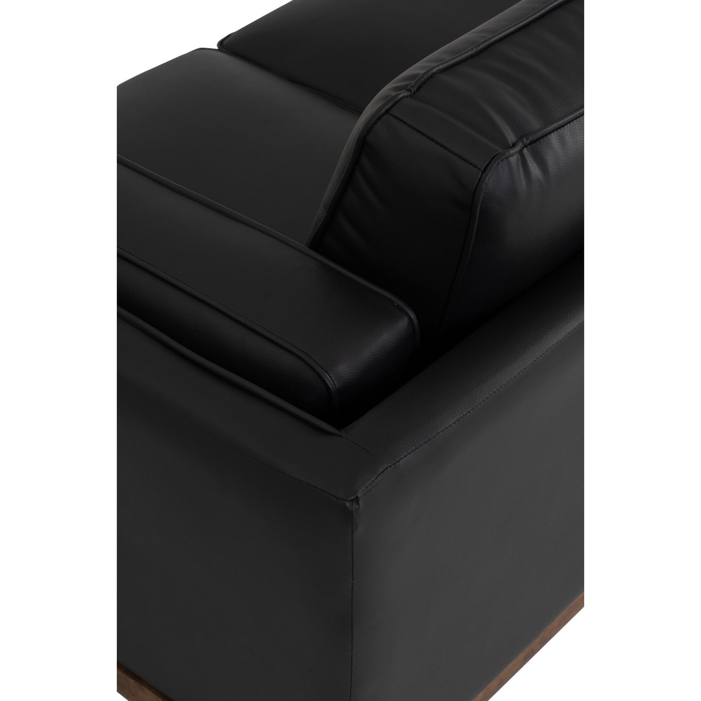 CIVIC 3 Seater Sofa - Black