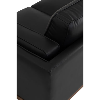 CIVIC 3 Seater Sofa - Black